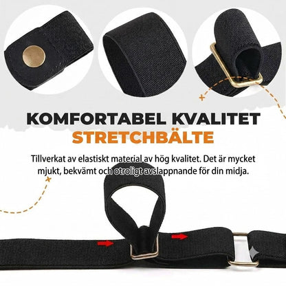[KÖP 1 FÅ 1 GRATIS] GlideFlex™ Osynligt Elastiskt Bälte Utan Spänne