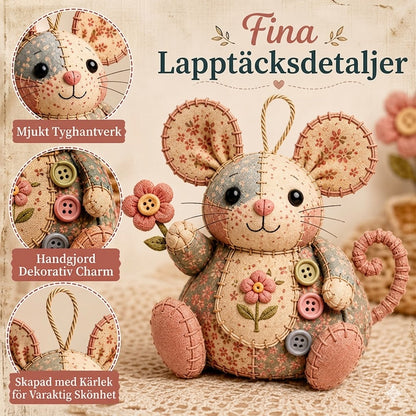 Sykit för Gosedjur i Retrodesign – Komplett Handarbetsserie för Söt Mus