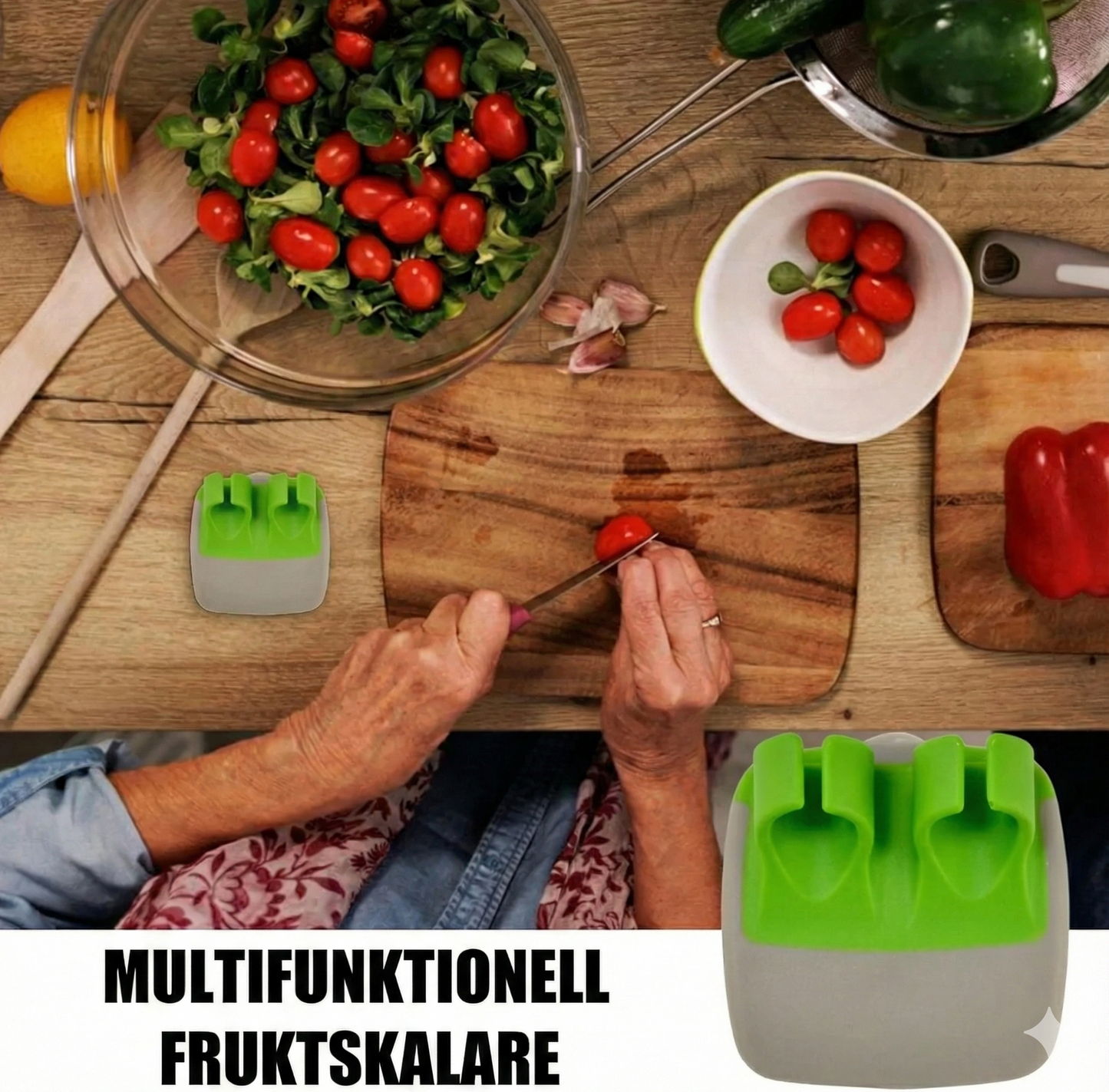 NordicGrip Creative Fruit-Vegetable Peeler 4-Pack