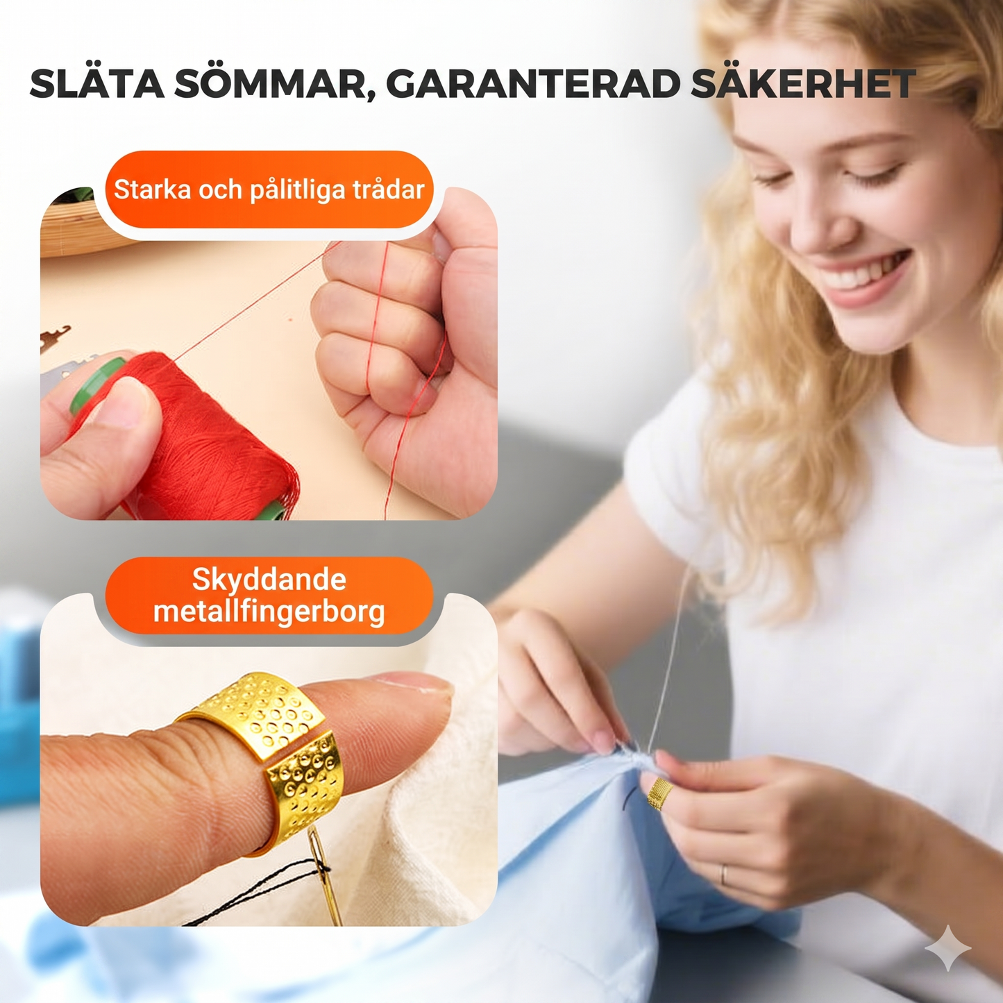 Komplett Sykit (37–86 delar) – Perfekt Present för Sömnad, Lagning & DIY