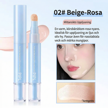 Multifunktionell Återfuktande Flytande Concealer – Långvarig Täckning & Lyster