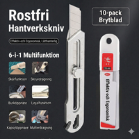 Kniv + 10 st Blad (Rekommenderas) 🔥