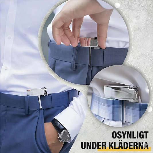 Vikbart midjespänne– Vikbart Spänne för att Förminska Midjan (Ingen Sömnad Krävs)