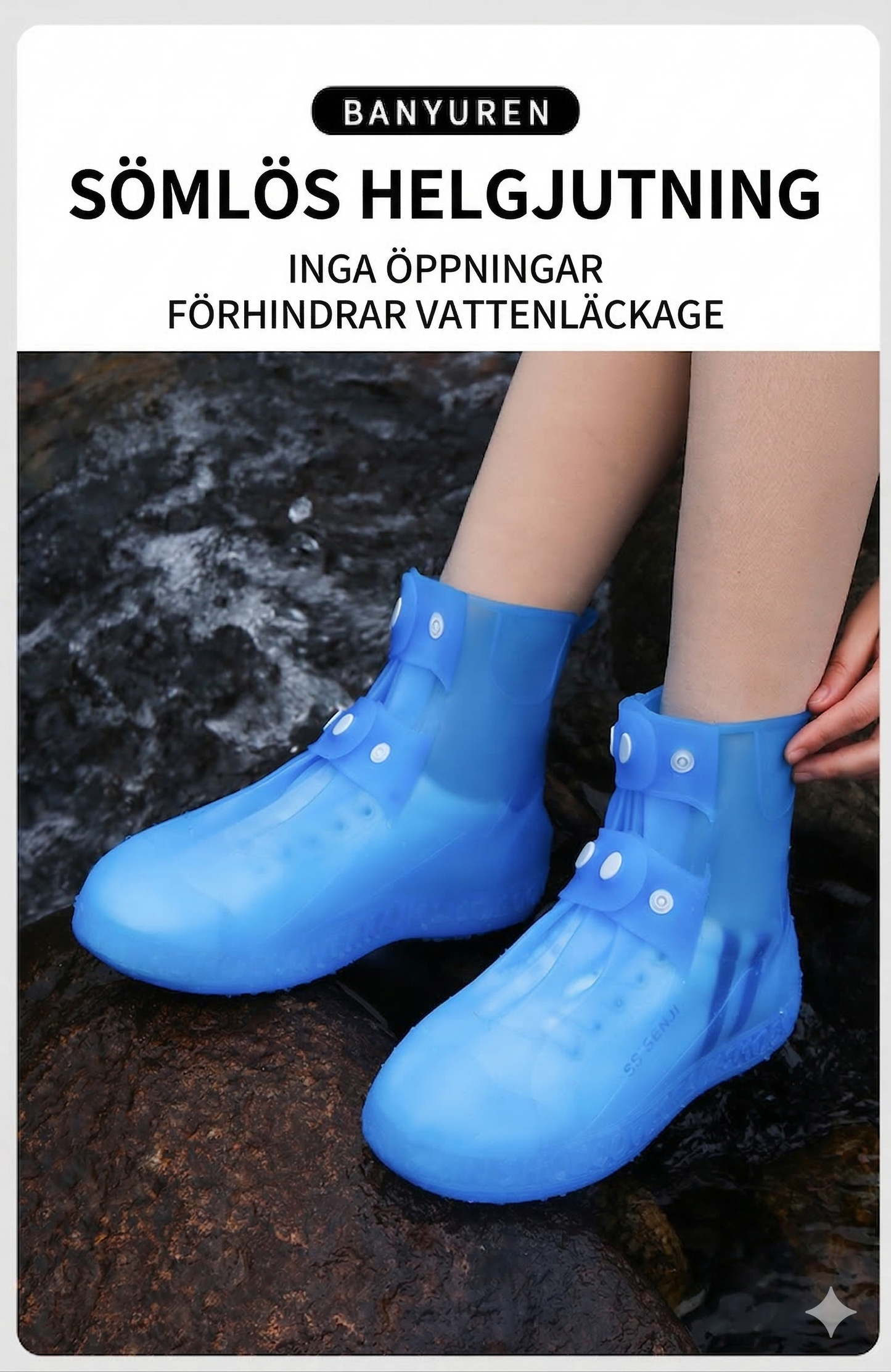 Vattentäta Skoskydd i Silikon – Halkfria och Slitstarka Regnskydd för Skor