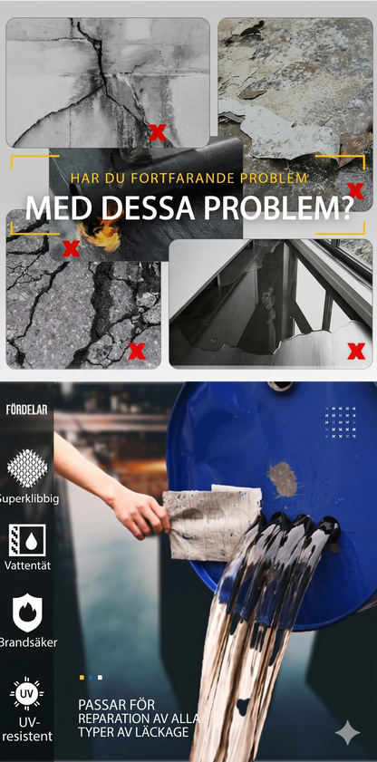 Superstark Vattentät Reparationstejp