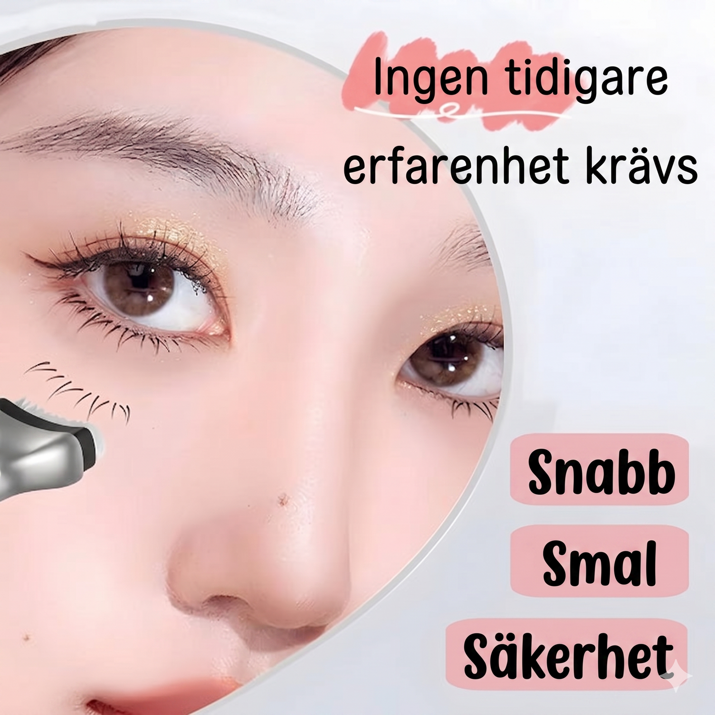 2-i-1 Eyeliner & Underfrans-stämpel Set – Perfekta Fransar på Sekunder (Köp 1, Få 1 GRATIS! )