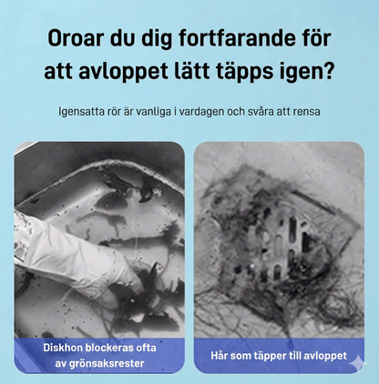 Gripklo för Avlopp (90cm/160cm) – Fjäderbelastat Verktyg för att rensa rör & plocka upp saker