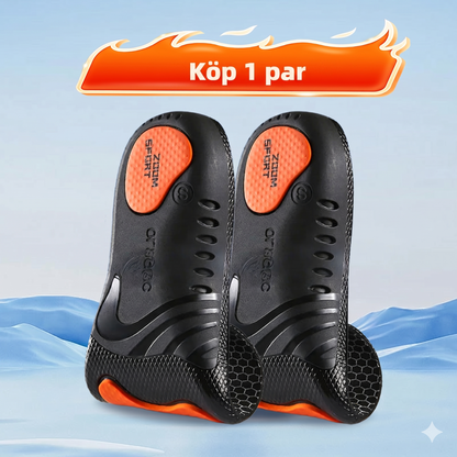 Stötdämpande Grafen-skosulor – Anti-lukt & Ventilerande (Unisex)