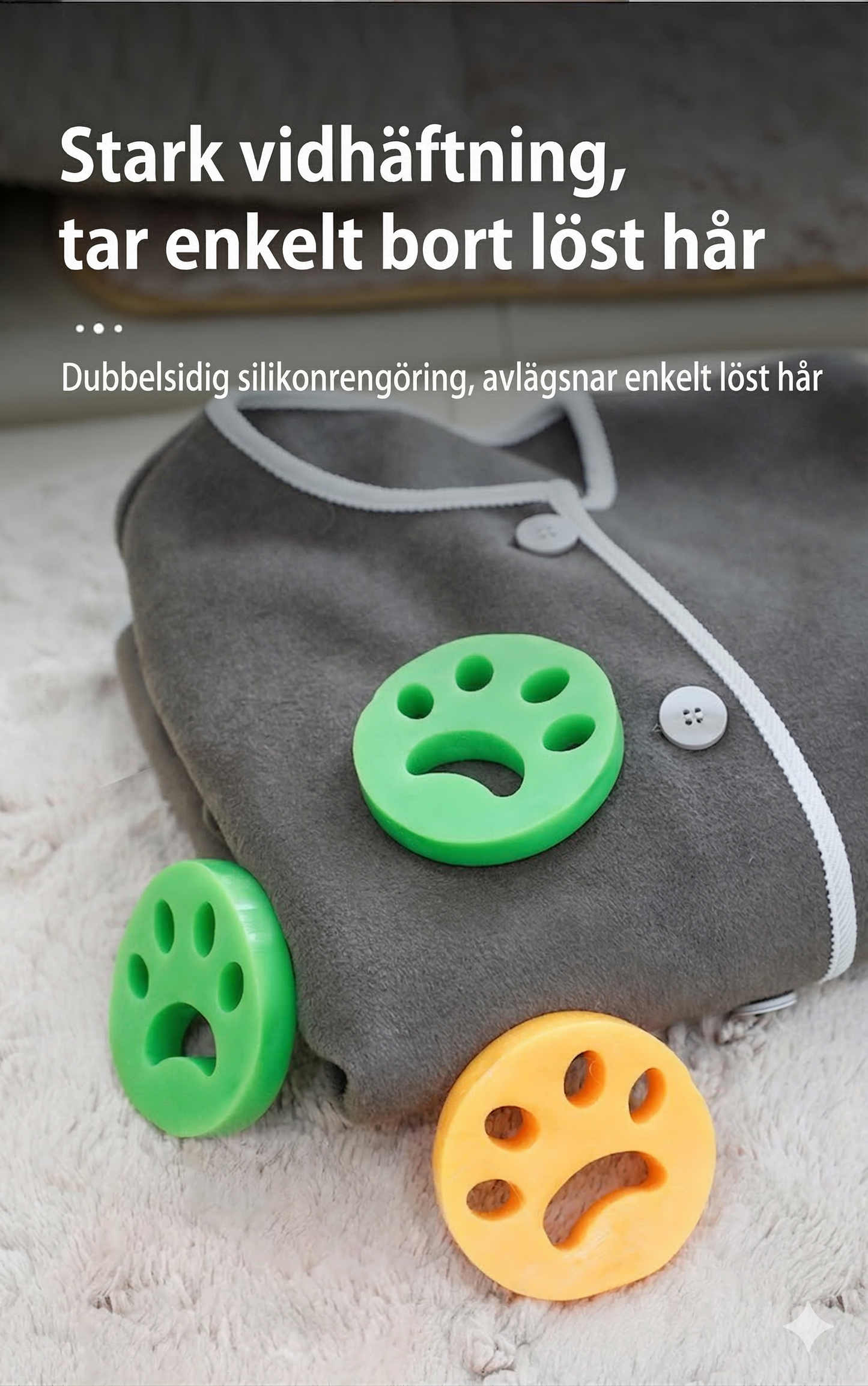 PälsFri Tvätt™Hårfångare för Tvättmaskin och Torktumlare