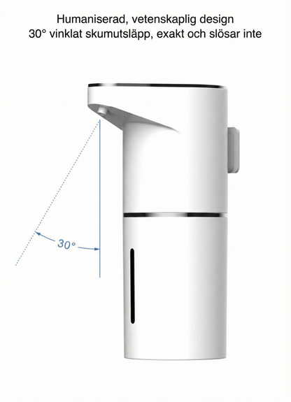 NordicDrop Automatisk Tvålpump med Sensor (Skum) –Uppladdningsbar Tvåldispenser