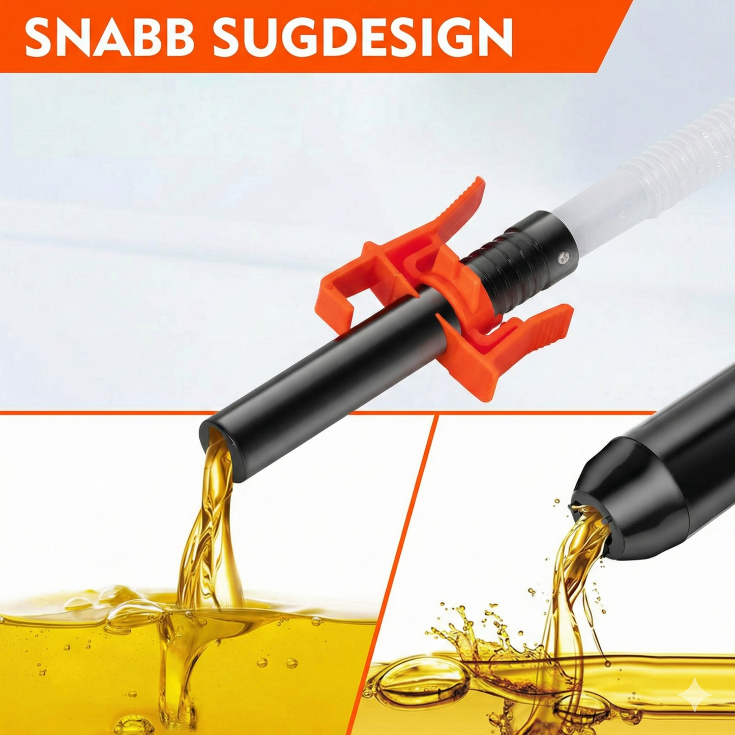 FluidShift Bärbar Oljepump & Vätskepump