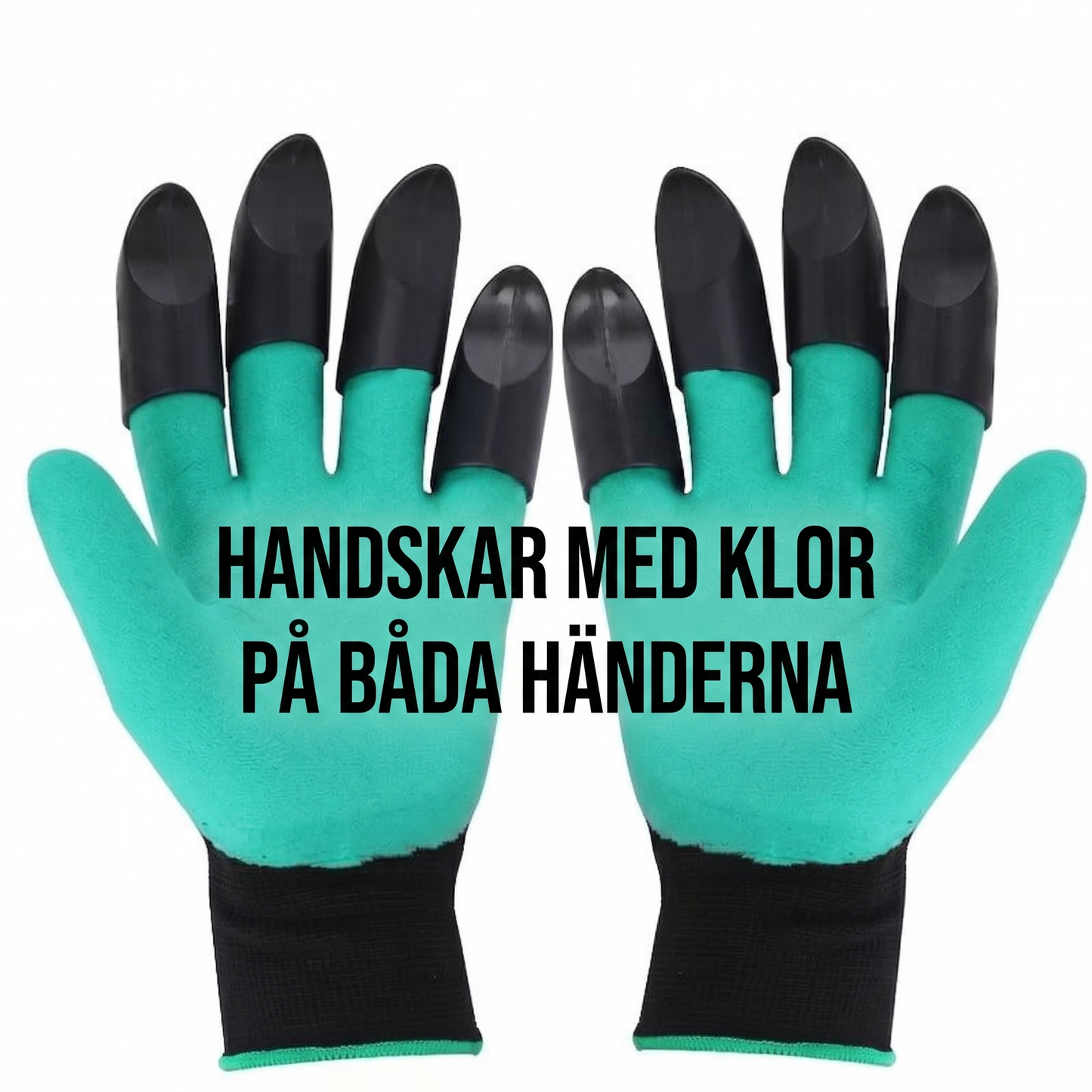 Trädgårdshandskar med Klor – Gräv & Plantera Enkelt utan Verktyg Köp 1 Få 1 GRATIS!