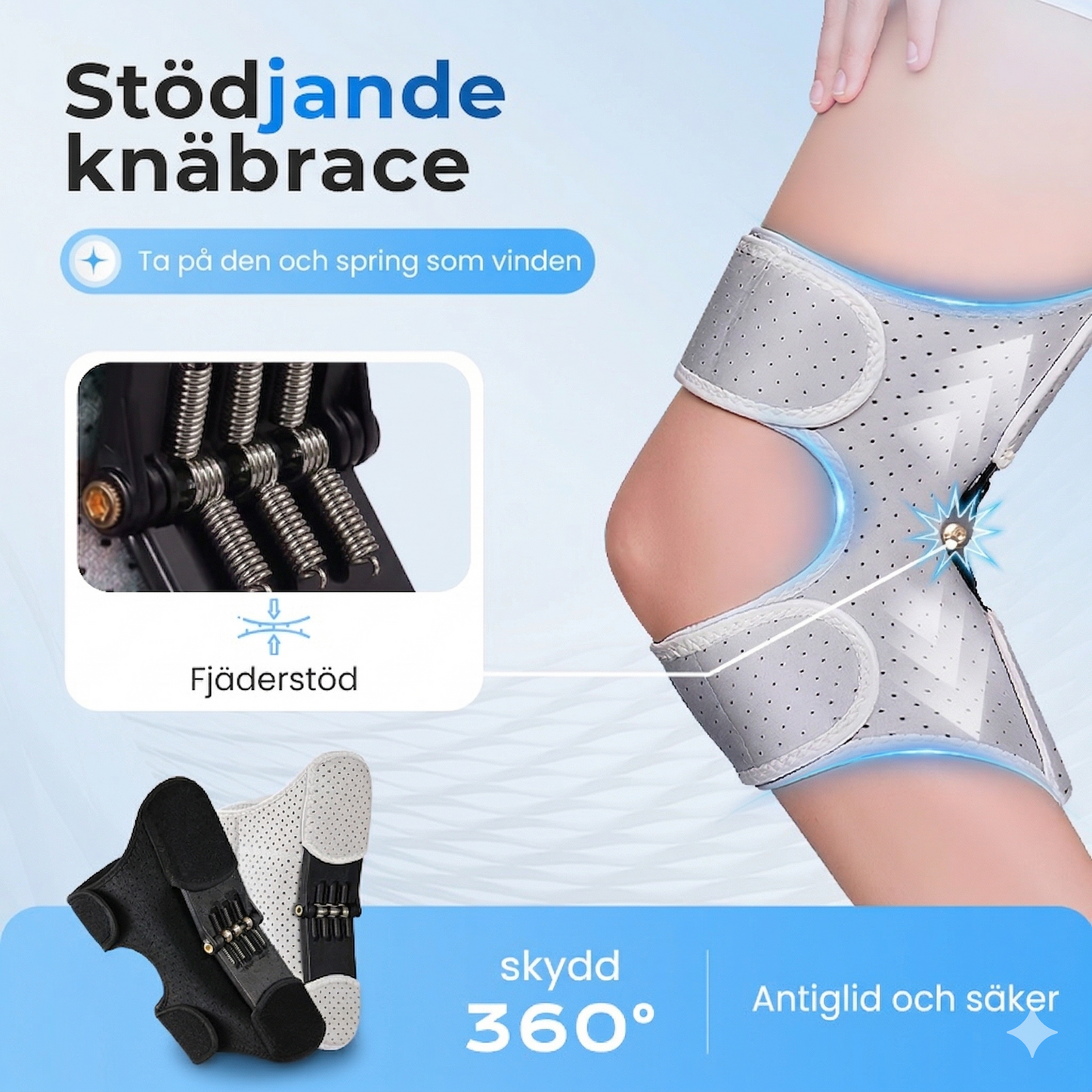 Justerbart Knäledsstöd med Avlastning