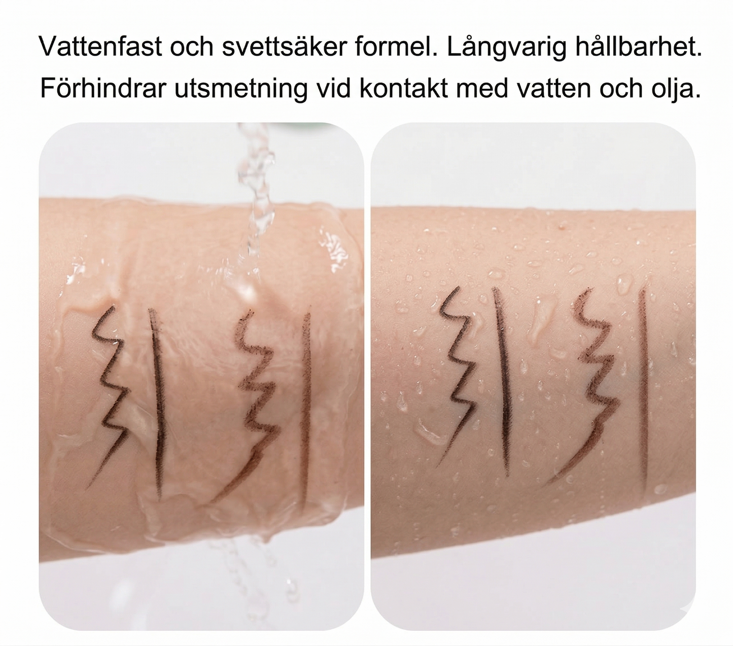 Snabbtorkande och Vattenfast Eyeliner – Svettresistent & Långvarig Köp 1 få 1 gratis