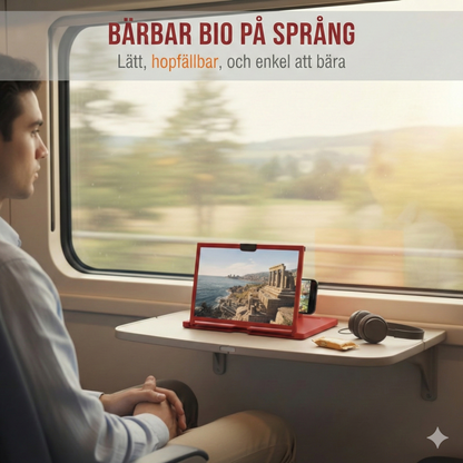 Skärmförstorare till Mobilen (Ögonskydd) – Titta på Film utan Ögontrötthet – Perfekt Present till Äldre & Barn