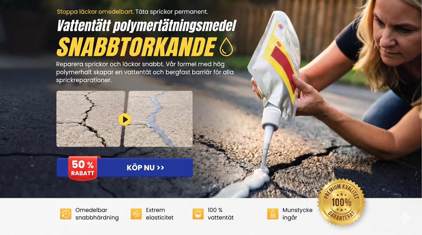 Snabbtorkande Vattentätt Polymer-tätningsmedel