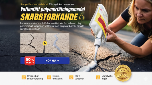 Snabbtorkande Vattentätt Polymer-tätningsmedel