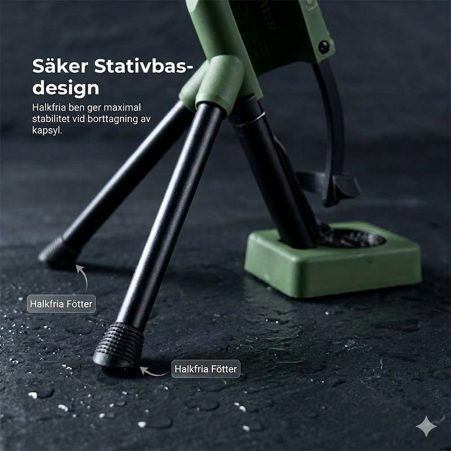 Robust Flasköppnare "Granatkastaren" – Unik Militärdesign i Metall
