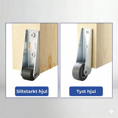 Stabilt Stödhjul för Dörrar och Grindar (Max 150 kg) Köp 1, få 1 på köpet!