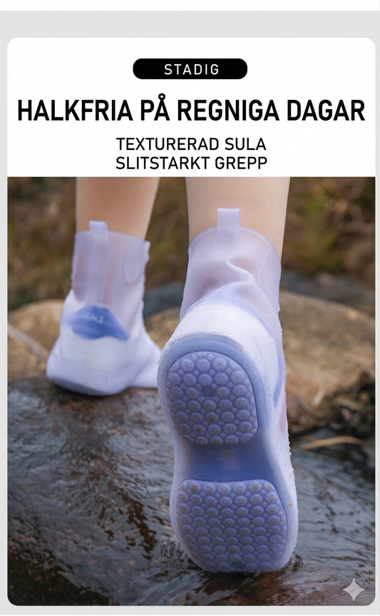 Vattentäta Skoskydd i Silikon – Halkfria och Slitstarka Regnskydd för Skor