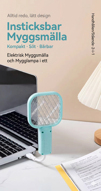 Automatisk Myggfälla med Blått UV-Ljus – Effektiv & Kemikaliefri Insektsdödare