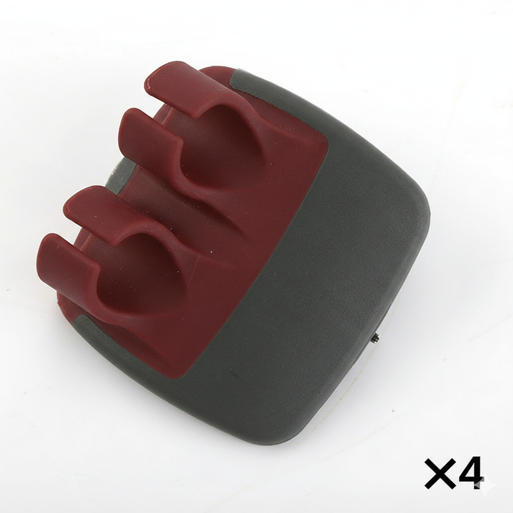 NordicGrip Creative Fruit-Vegetable Peeler 4-Pack