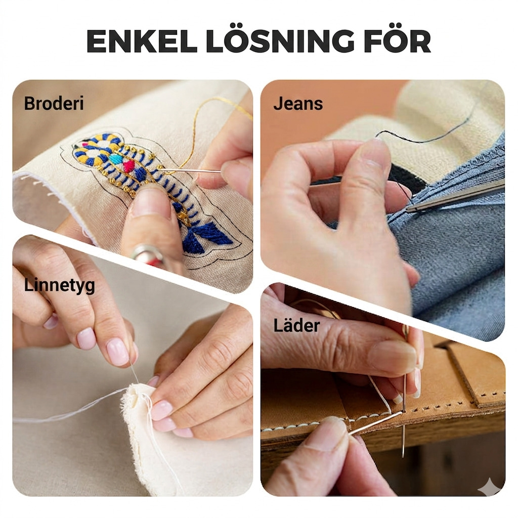 Komplett Sykit (37–86 delar) – Perfekt Present för Sömnad, Lagning & DIY