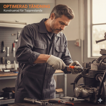 D8TC Högpresterande Tändstift med Tre Elektroder – För Bättre Tändning och Acceleration