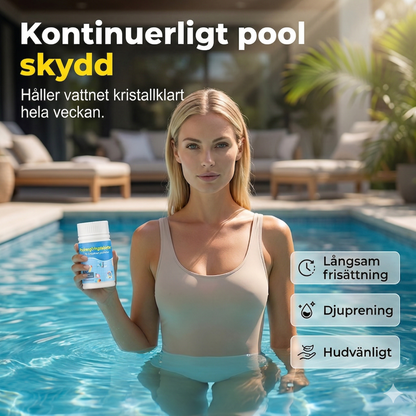 Effektiva Poolrengöringstabletter – För Kristallklart och Rent Badvatten