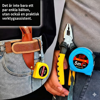 Smidigt Justerbart Bälte – Steglös justering (Inga hål)