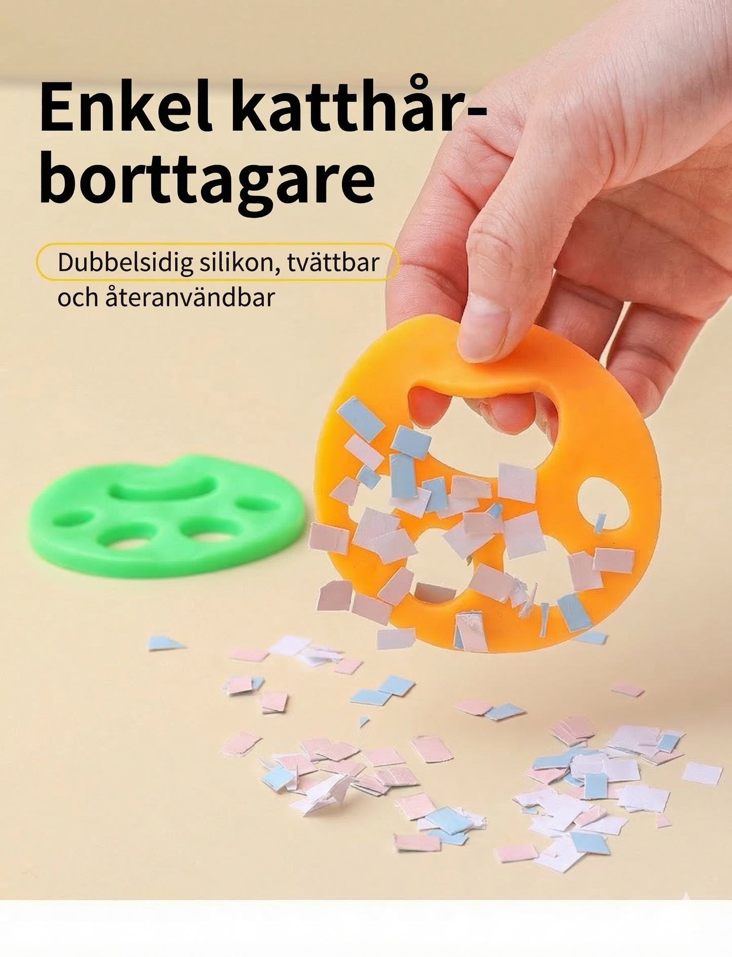 PälsFri Tvätt™Hårfångare för Tvättmaskin och Torktumlare