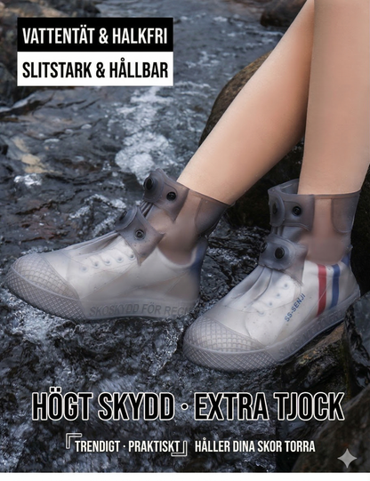 Vattentäta Skoskydd i Silikon – Halkfria och Slitstarka Regnskydd för Skor