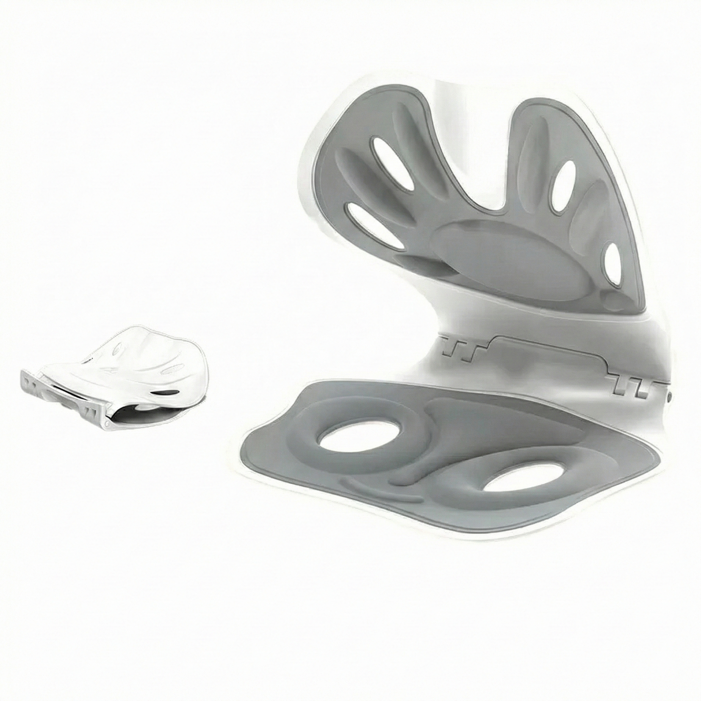 ErgoSit™Ergonomisk Sittdyna med Ryggstöd (Hopfällbar)