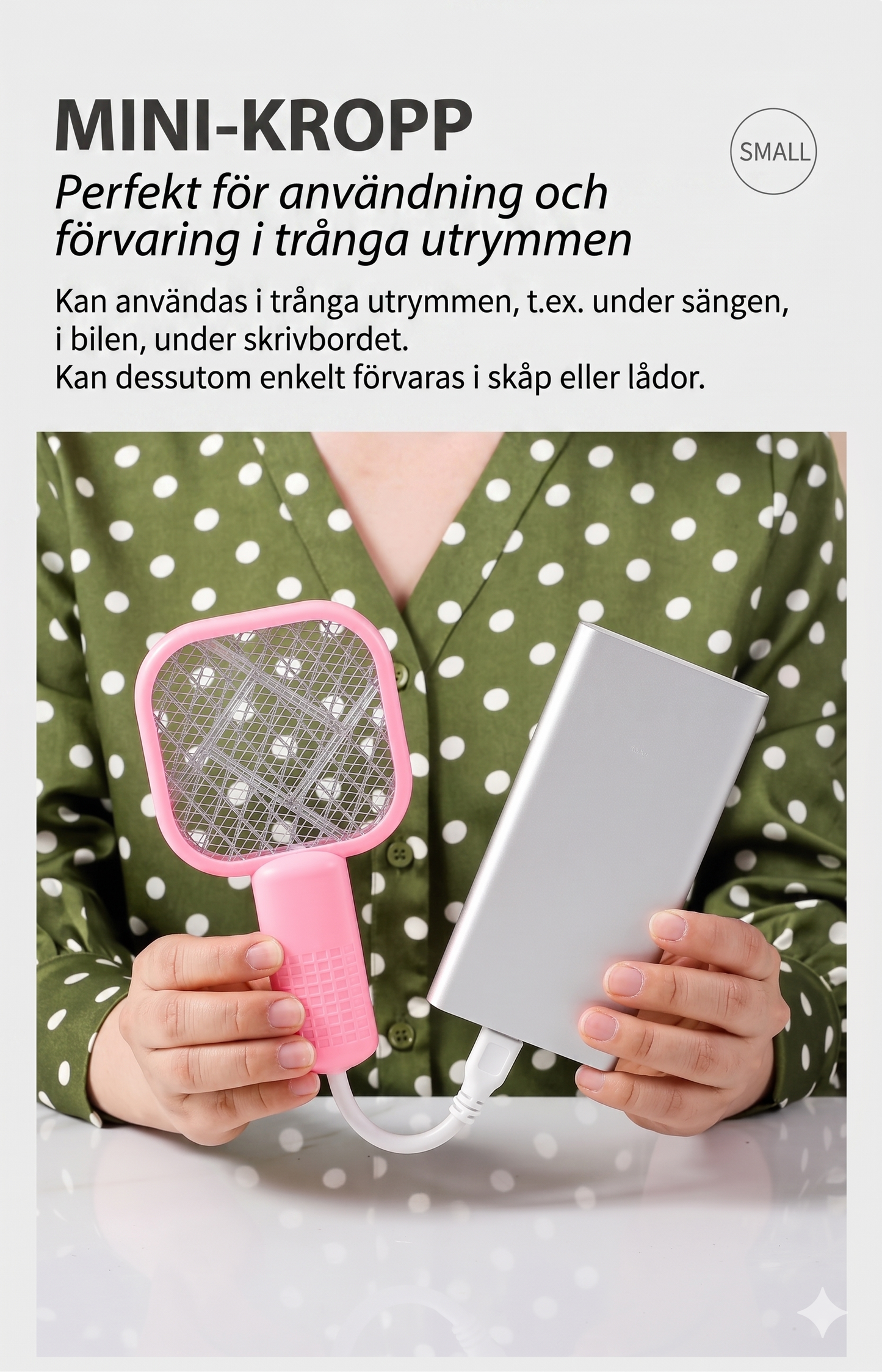 Automatisk Myggfälla med Blått UV-Ljus – Effektiv & Kemikaliefri Insektsdödare