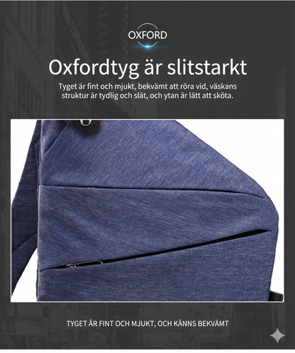 Liten men Rymlig Mobilväska / Axelväska – Organiserad Förvaring för Mobil, Plånbok & Smink