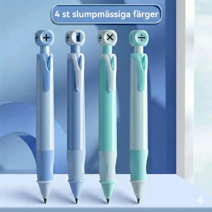 Ergonomisk Evighetspenna för Barn – Korrigerar Skrivgrepp & Behöver ej vässas