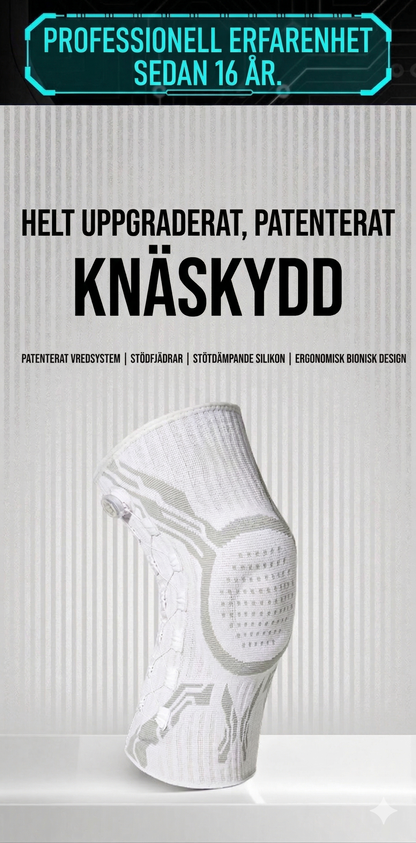 Elastiskt Knästöd med Kompression – Förebygger Skador och Lindrar Knäsmärta (Löpning, Padel, Gym)