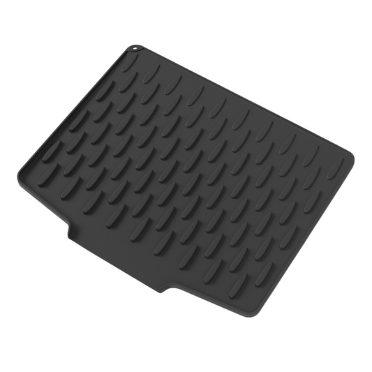 Stor Diskmatta i Silikon (Snabbtorkande) – Värmebeständigt Underlägg & Avrinningsmatta för Diskho – Halkfri & Tål Maskindisk