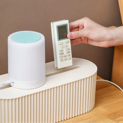 Barn- och Husdjurssäker Kabelbox för Grenuttag – Skyddar Baby mot Elstötar & Förhindrar Husdjur från att Tugga på Sladdar