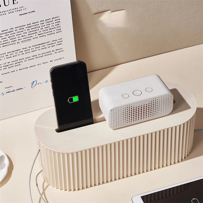 Barn- och Husdjurssäker Kabelbox för Grenuttag – Skyddar Baby mot Elstötar & Förhindrar Husdjur från att Tugga på Sladdar