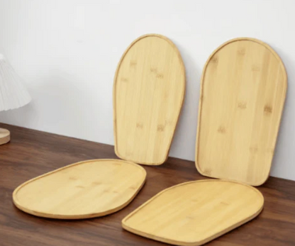 EcoSlide Nordic™Handgjord Glidbräda i Bambu för Köksmaskin