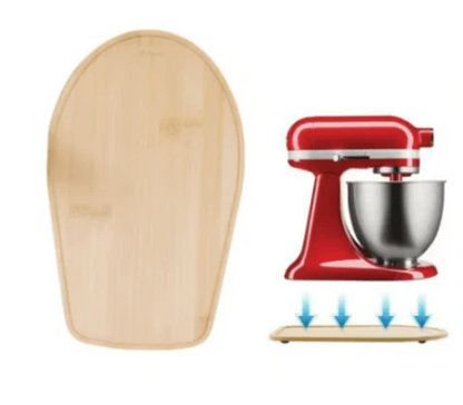 EcoSlide Nordic™Handgjord Glidbräda i Bambu för Köksmaskin