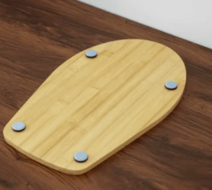 EcoSlide Nordic™Handgjord Glidbräda i Bambu för Köksmaskin