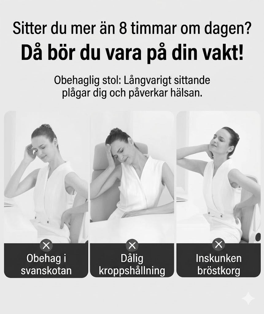 Halkfri Sittdyna i Memory Foam