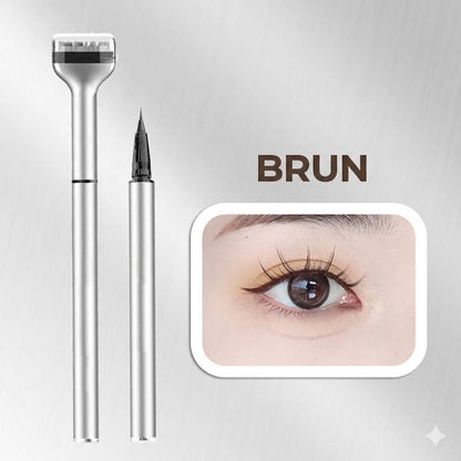 2-i-1 Eyeliner & Underfrans-stämpel Set – Perfekta Fransar på Sekunder (Köp 1, Få 1 GRATIS! )