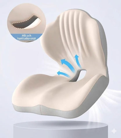 Halkfri Sittdyna i Memory Foam