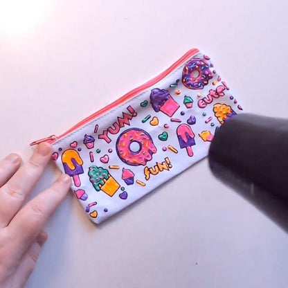KiddieGlow™ Magiska 3D Popcorn-pennor – Pysselset för Barn