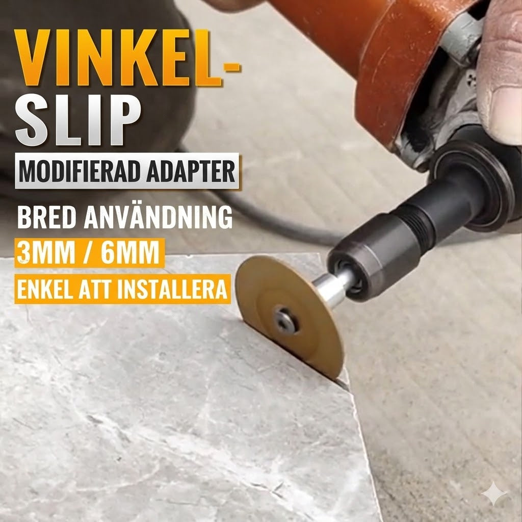 Adapterset för Vinkelslip – Gör om till Multiverktyg