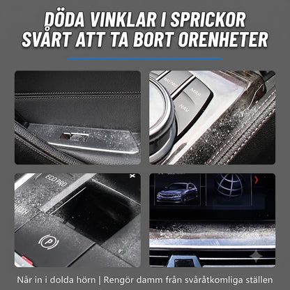 Mjuk Bilborste för Effektiv Rengöring Köp 1 Få 1 På Köpet – 2-pack Detaljborste