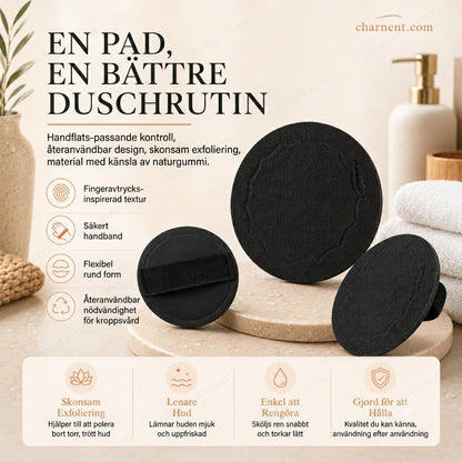 Exfolierande duschmatta för djuprengöring och skrubb Köp 1 få 2 på köpet – 3-pack